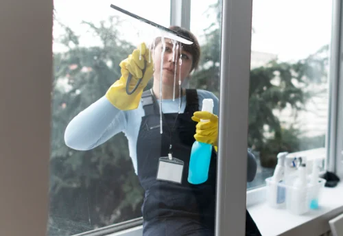 Nettoyage de vitres intérieures et extérieures à Saint-Rieul